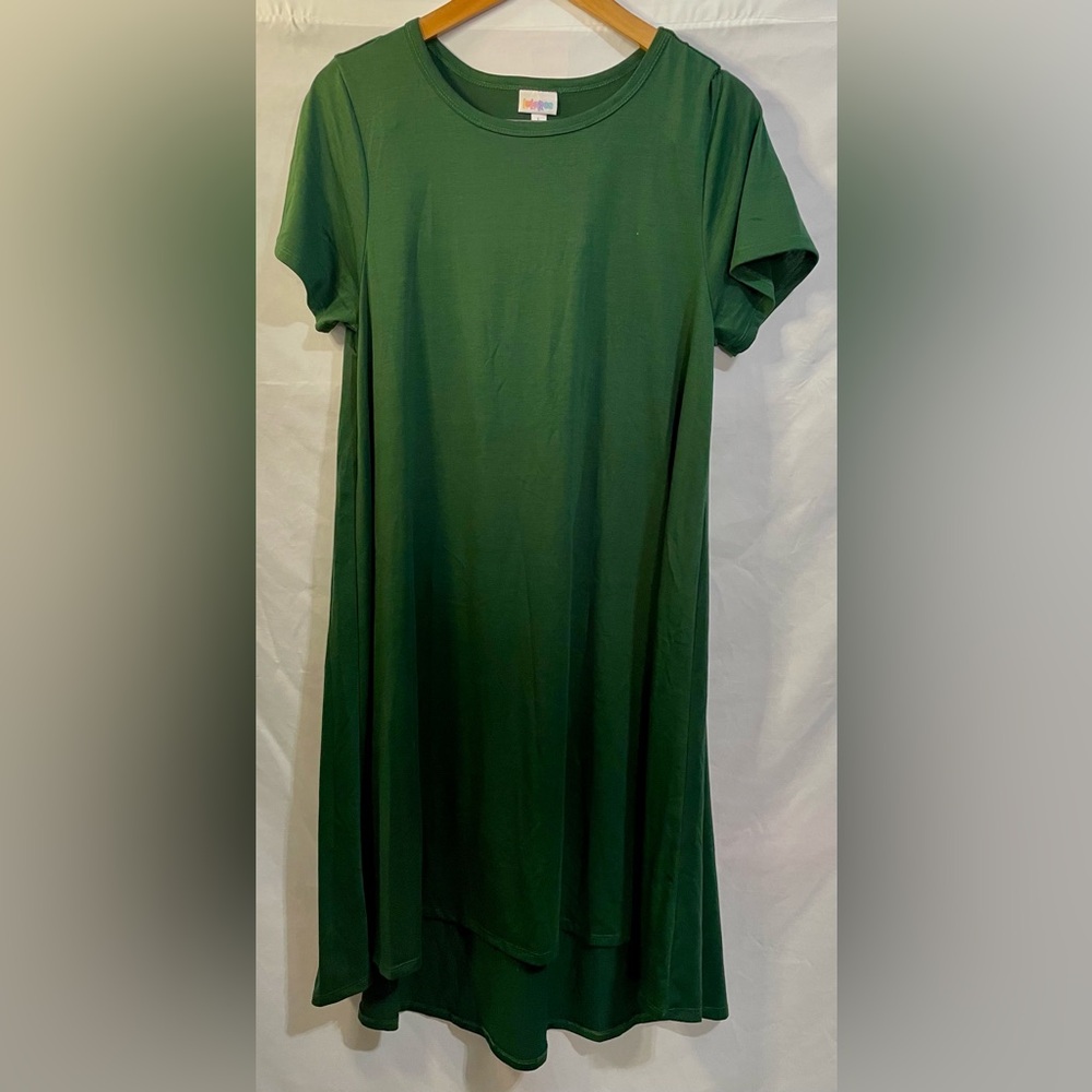 LuLaRoe Forest Green Maxi Dress